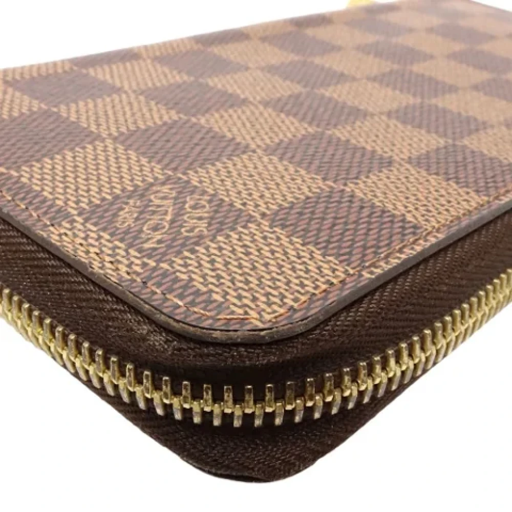 Louis Vuitton Vintage Pre-owned Canvas wallets Brown Dames