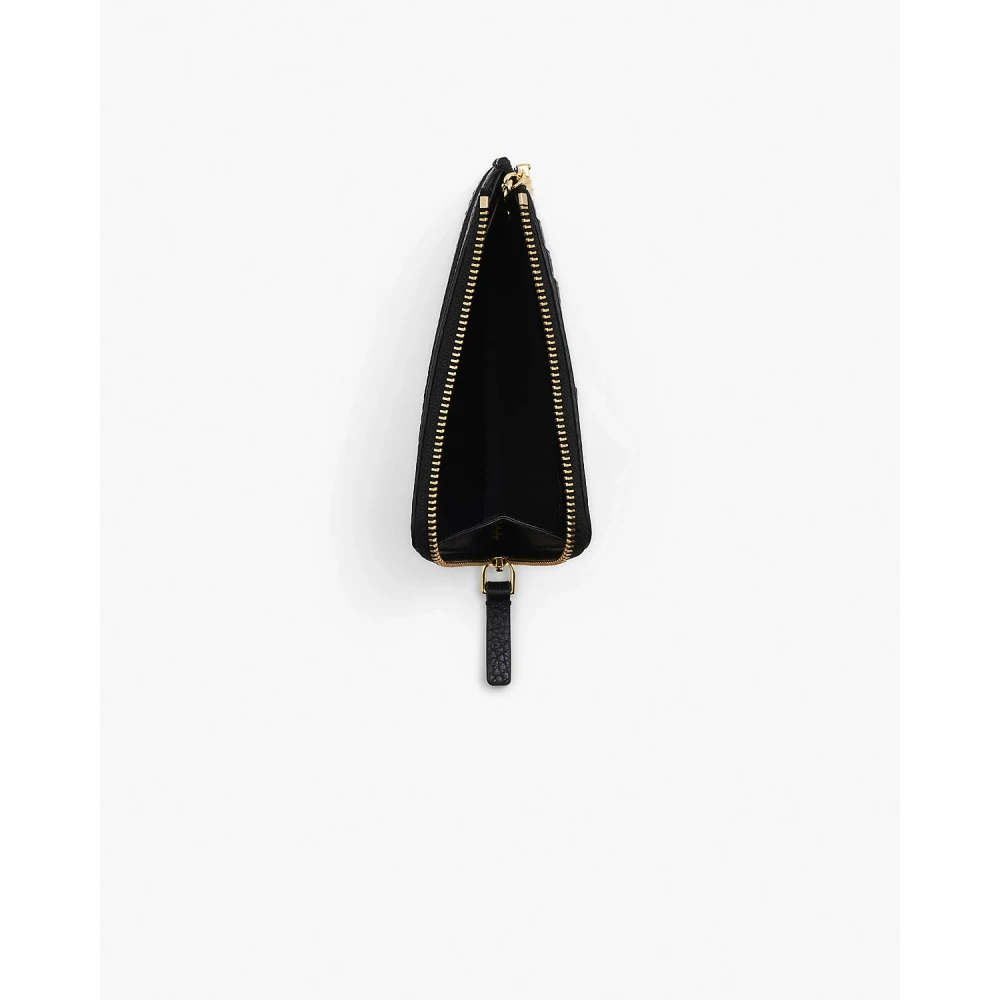 Marc Jacobs Klassieke Zwarte Multi Wallet met Rits Black Dames