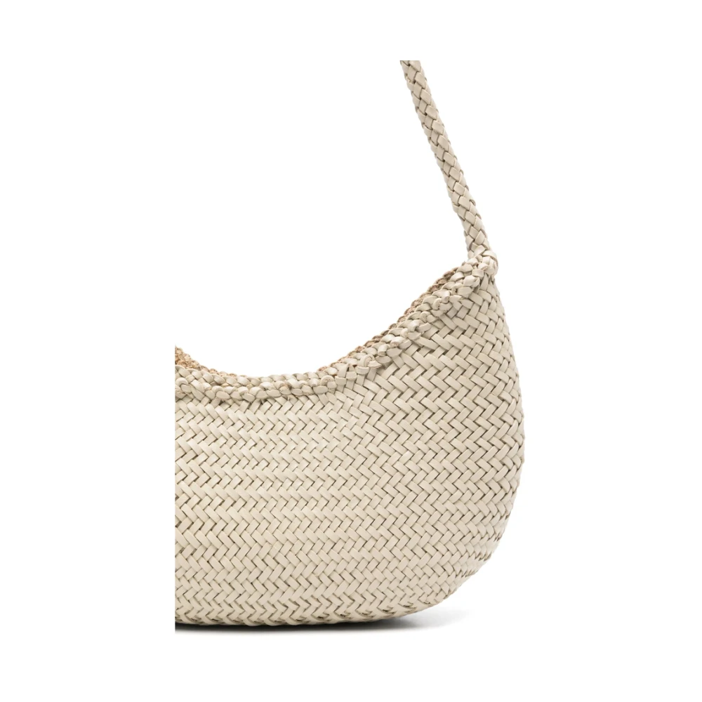 Dragon Diffusion Ecru Schoudertas met Magnetische Sluiting Beige Dames