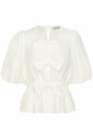 vrouwelijke-blouse-met-pofmouwen-en-strikken
