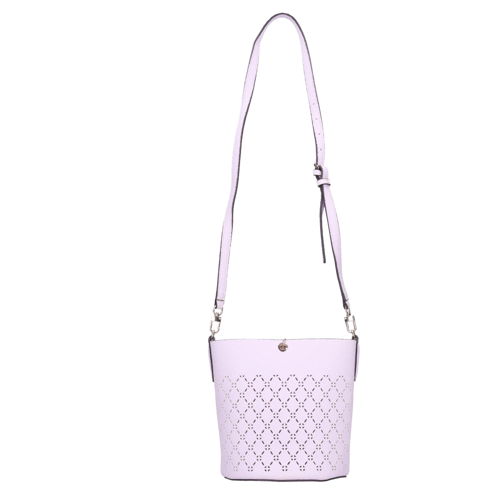 Guess Eco-leren Bucket Bag Pink Dames