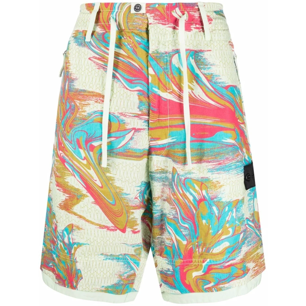 Stone Island Stijlvolle casual shorts Multicolor Heren