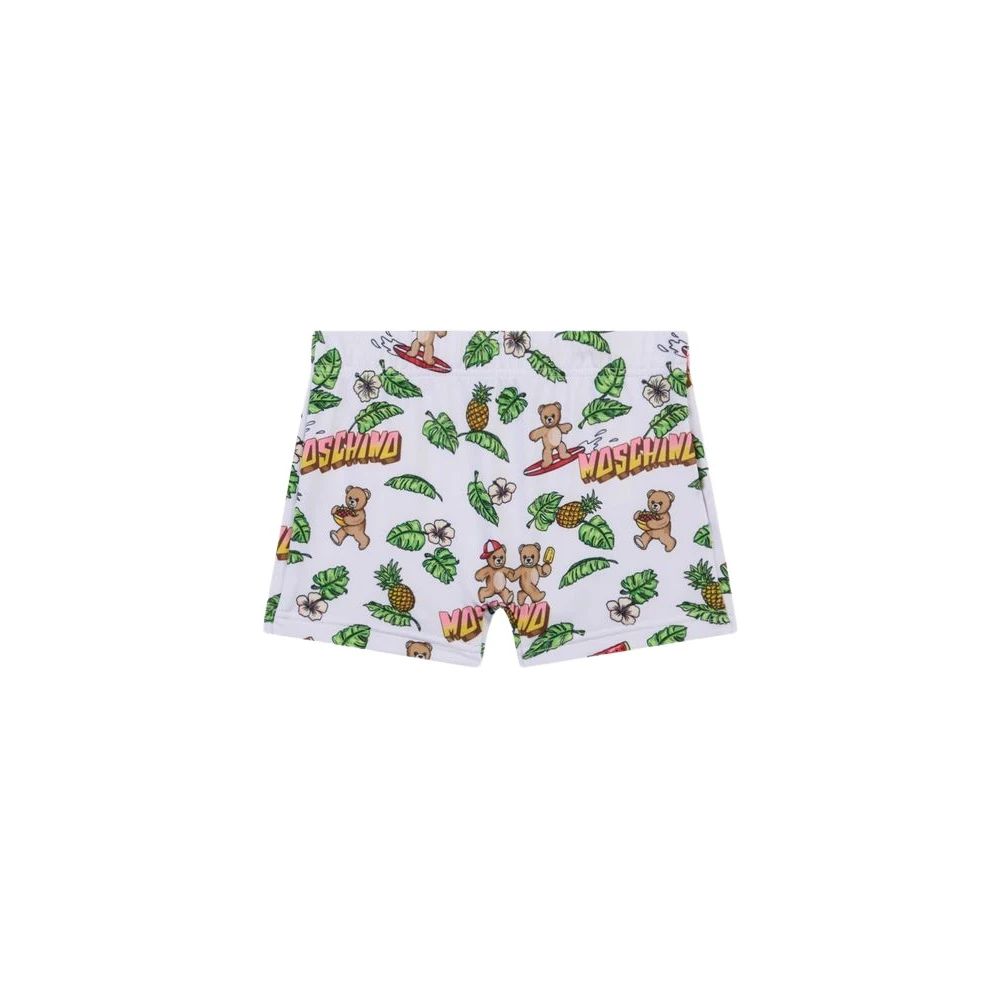 Moschino Multicolor Kids Swimming Trunks, Male, 2 Y, Printed Lycra Swim Trunks