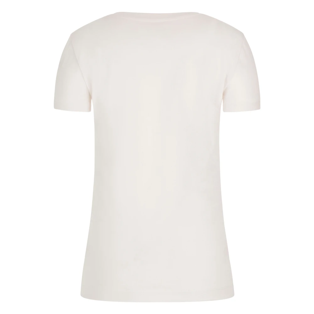 Guess Dames T-shirt met hartprint White Dames