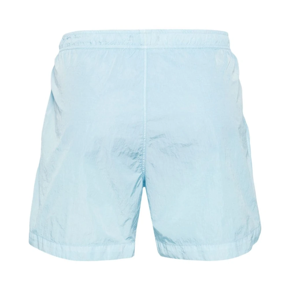 C.P. Company Strandkleding Boxer Casual Shorts voor Mannen Blue Heren