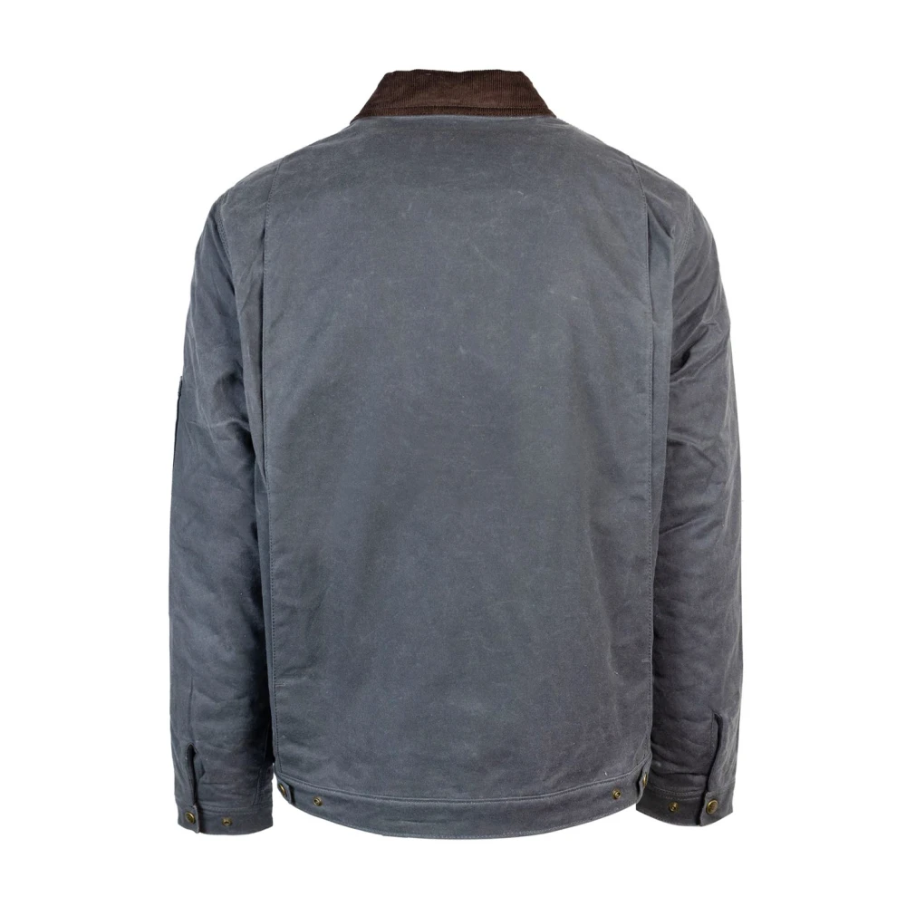 Dickies Grijze Jassen in Klassieke Stijl Gray Heren