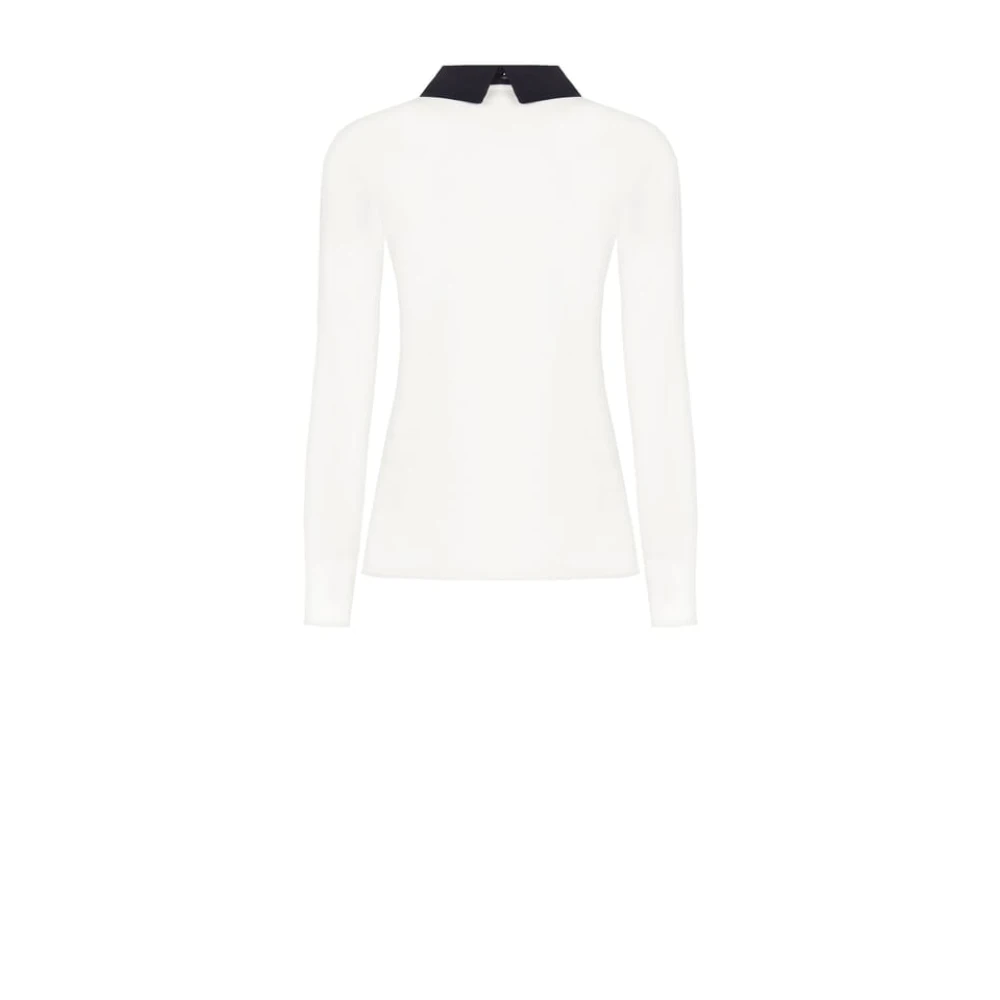 RINASCIMENTO Elegante Blouse Herfst Winter Collectie White Dames