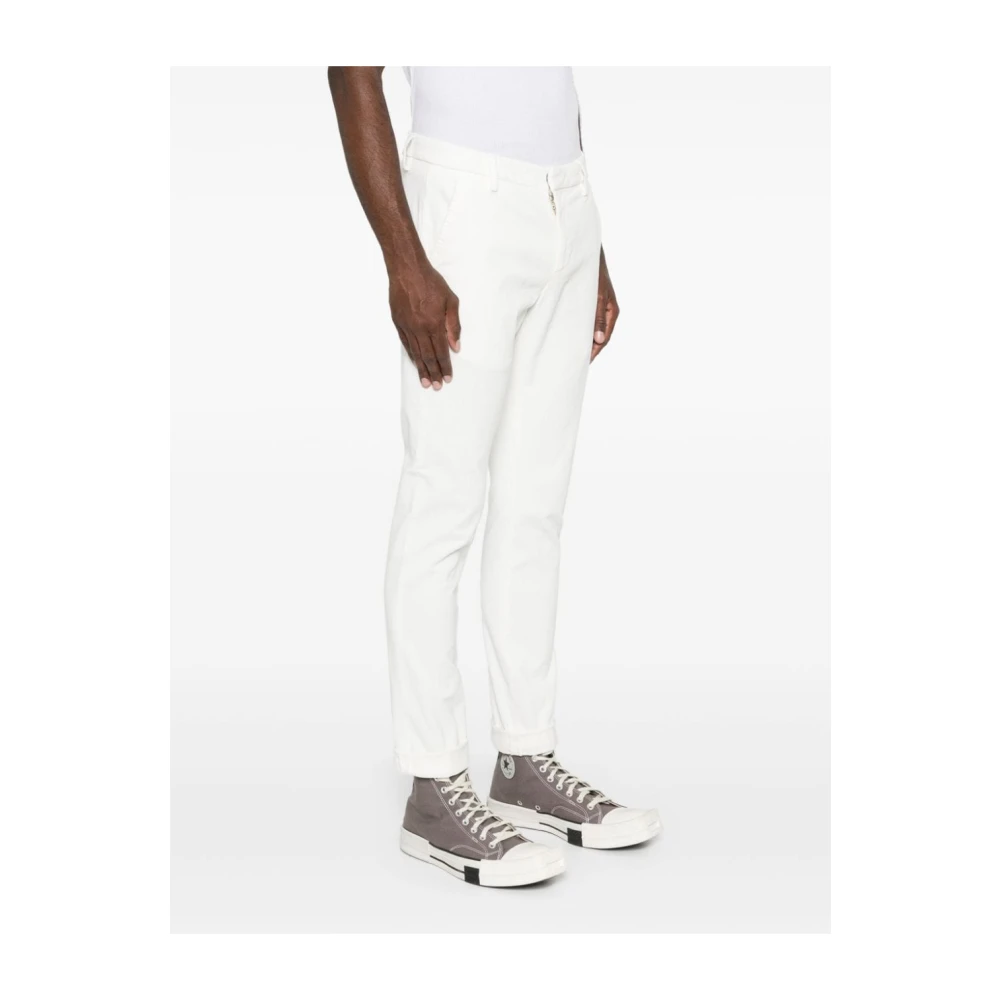 Dondup Stijlvolle Broek White Heren