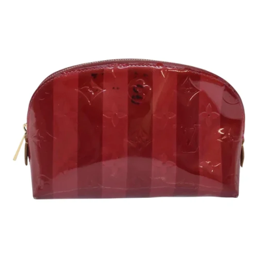 Louis Vuitton Vintage Pre-owned Leather clutches Red Dames