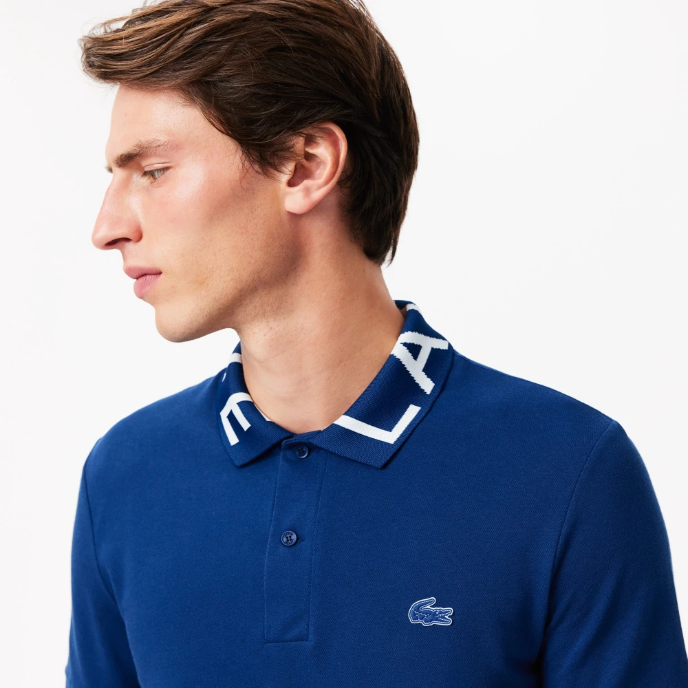 Lacoste Blauw Polo Shirt voor Heren Blue Heren