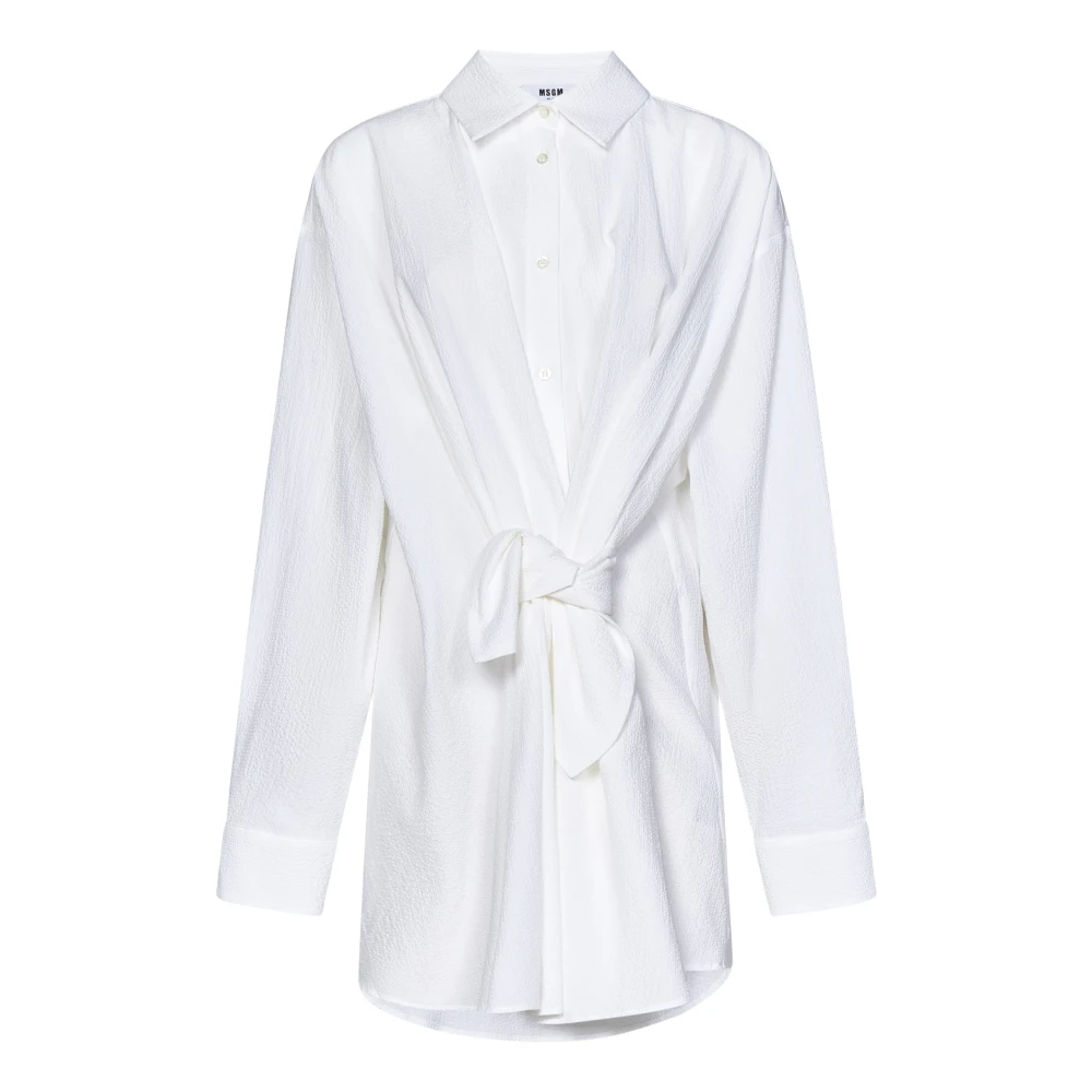 Dresses > Day Dresses > Shirt Dresses - - Msgm - Modalova