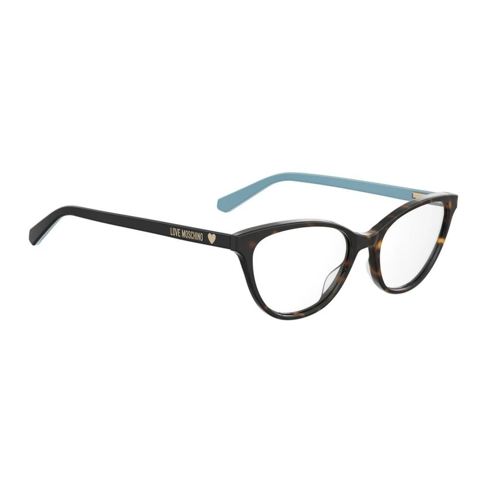 Love Moschino Bruine Acetaatmontuur Bril Brown Dames