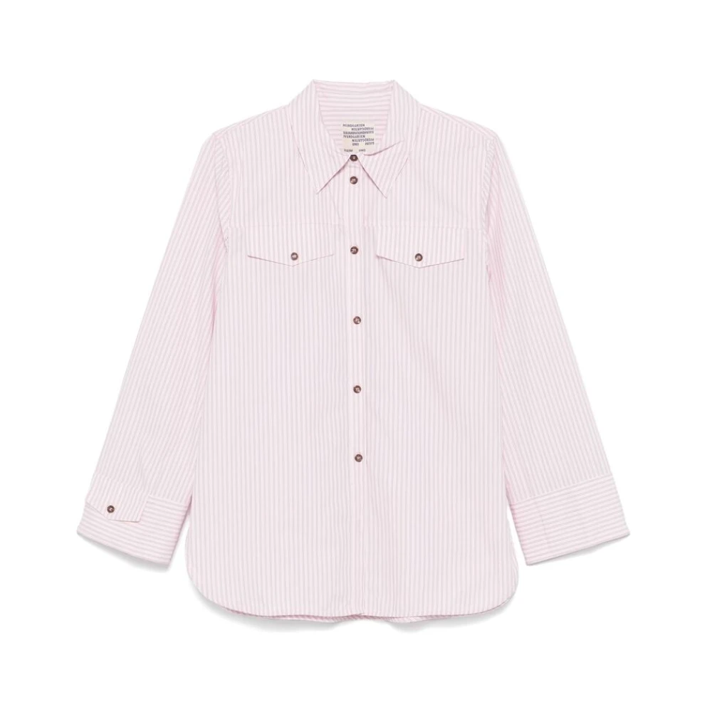 BAUM UND PFERDGARTEN Lichtroze knoopshirt Pink Dames