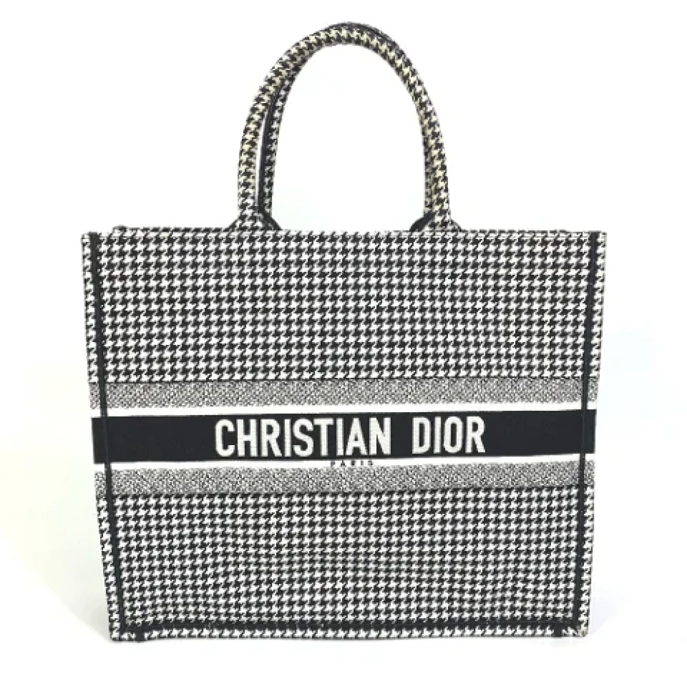 Dior Vintage Pre-owned Fabric dior-bags White Dames