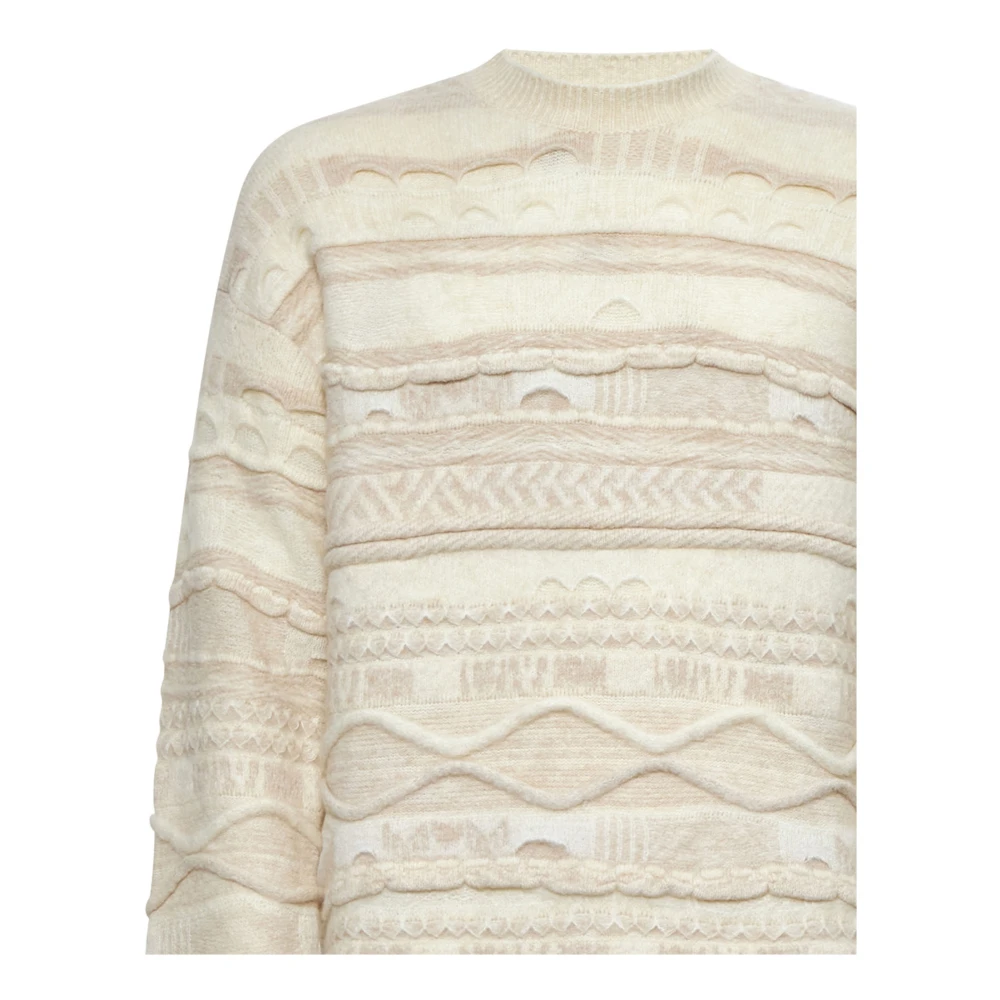 Laneus Stijlvolle Sweaters Collectie Beige Heren
