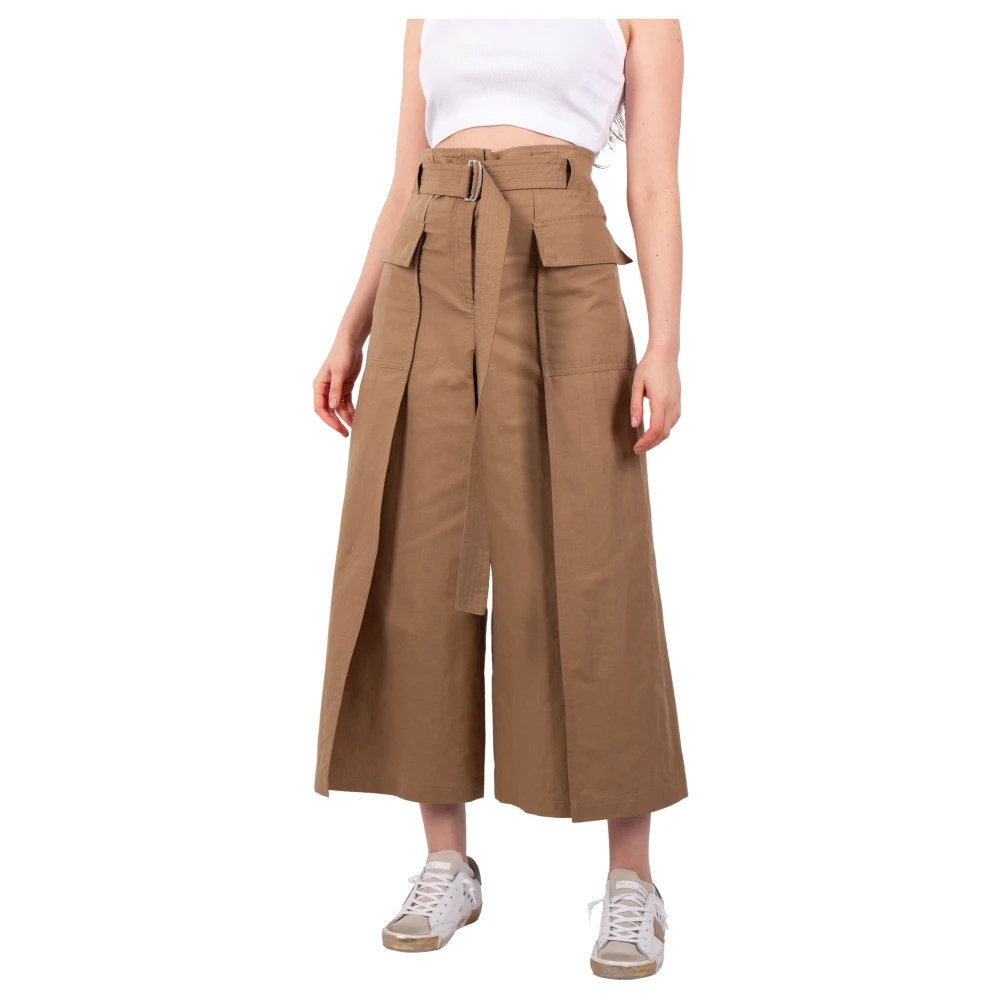 Max Mara Weekend Beige Stijlvolle Pinide Broek Beige Dames