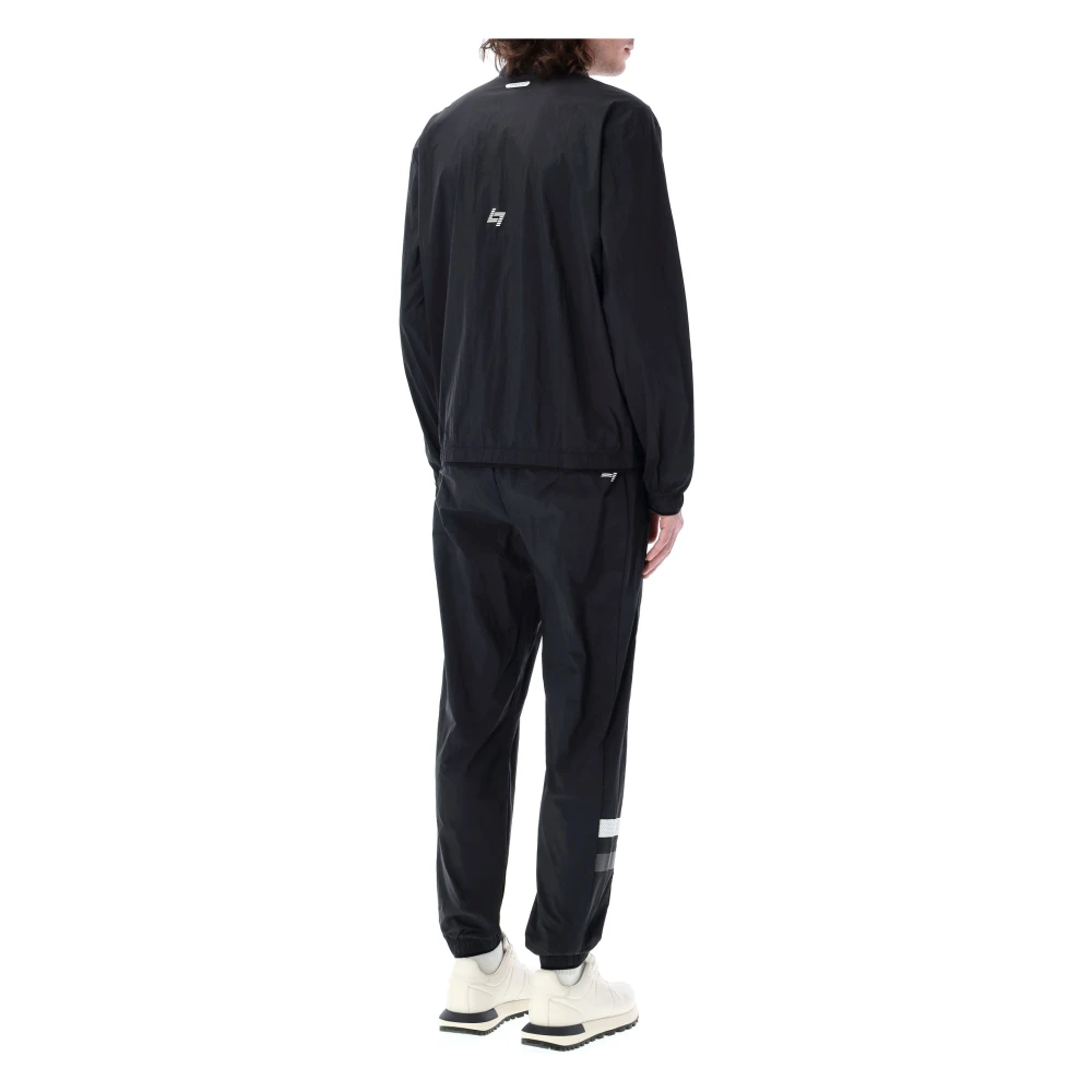 Emporio Armani EA7 Dynamische Atleet Zwarte Gebreide Kleding Black Heren