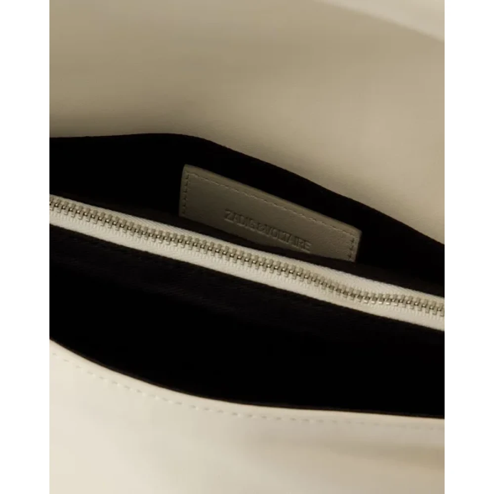 Zadig & Voltaire Leather shoulder-bags Beige Dames