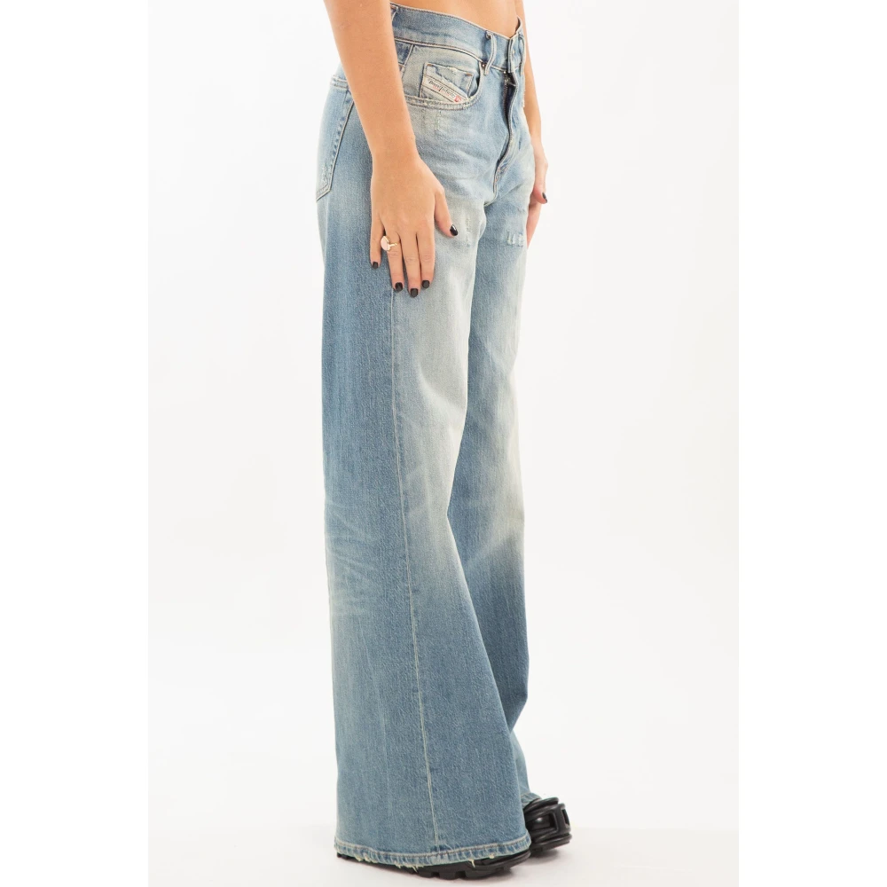 Diesel Vintage Flare Jeans 1978 Style Blue Dames