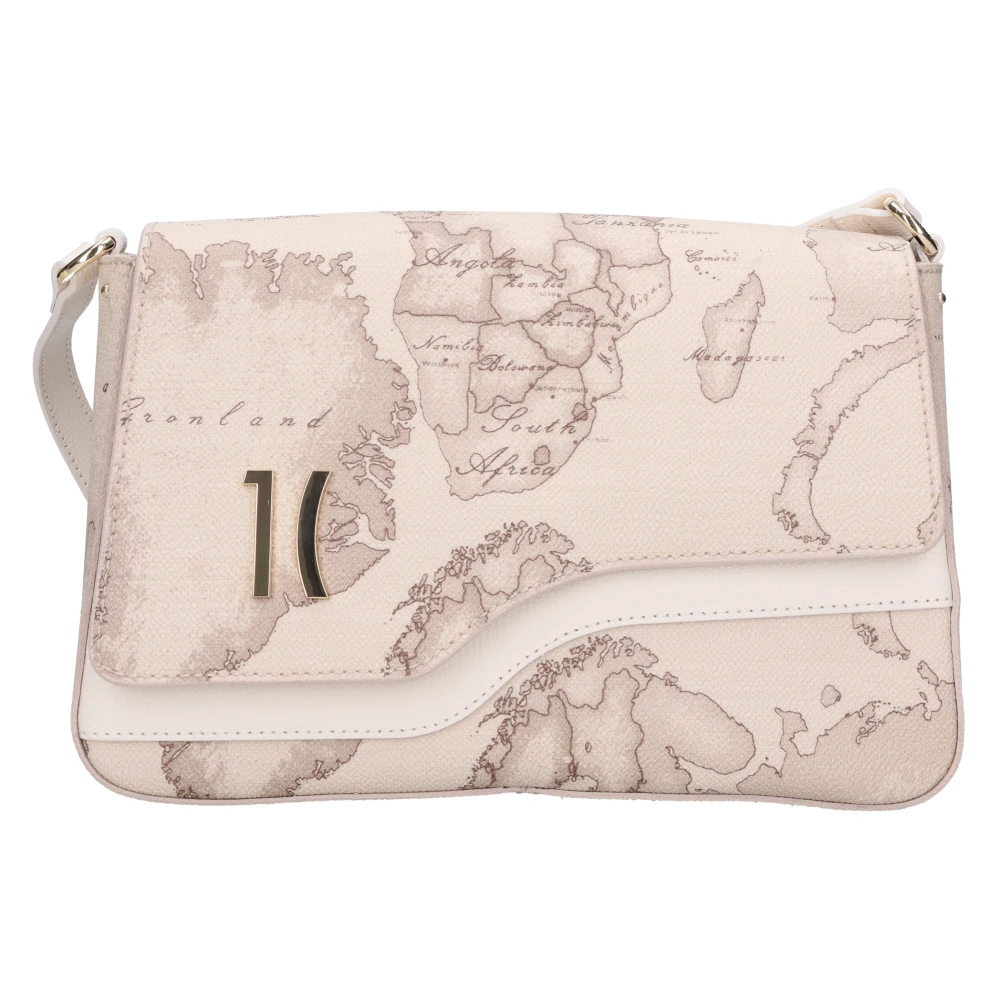 Alviero Martini 1a Classe Beige Schoudertas Prima Classe Stijl Beige Dames