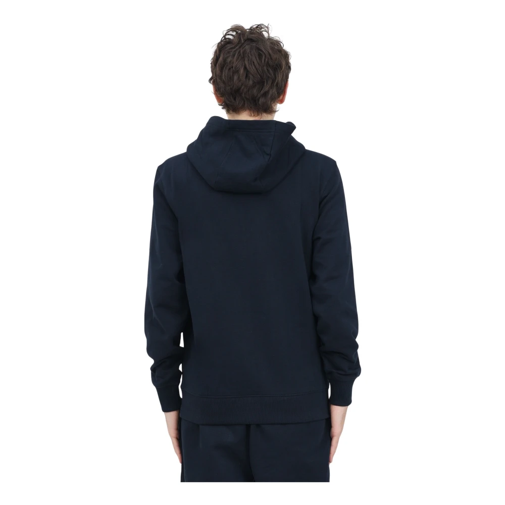 Tommy Hilfiger Blauwe Hoodie Sweater Casual Stijl Blue Heren