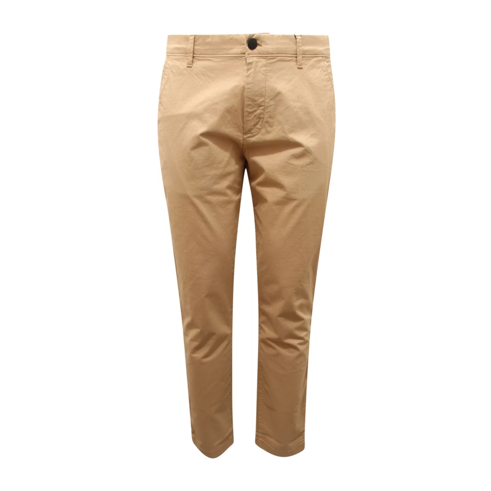 Calvin Klein Men's Beige Chinos, Xl, Slim Stretch Chino