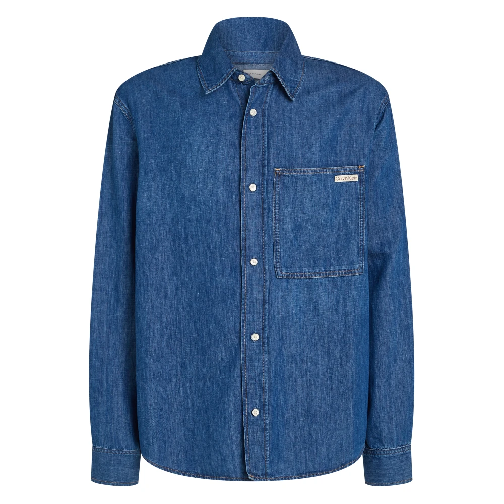 Shirts > Denim Shirts - - Calvin Klein - Modalova