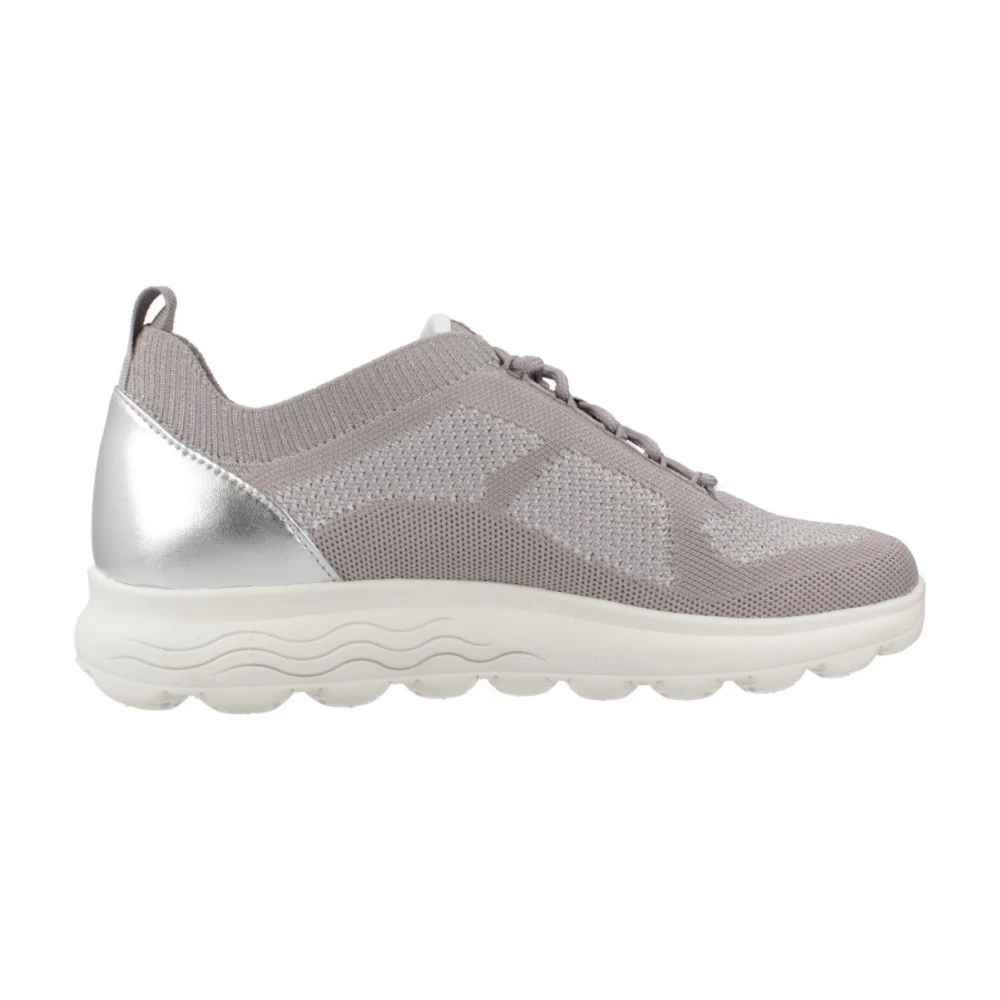 Geox Sneakers Spherica Stijl Dames Schoenen Grijs