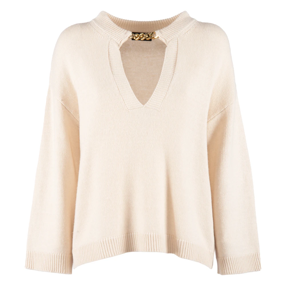 Nenette Ivory Truien voor Vrouwen Beige Dames