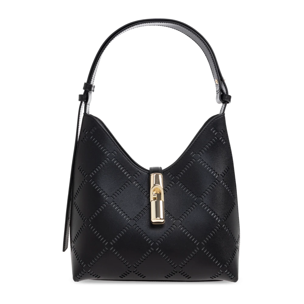 Furla Women's Black Goccia Small Shoulder Bag