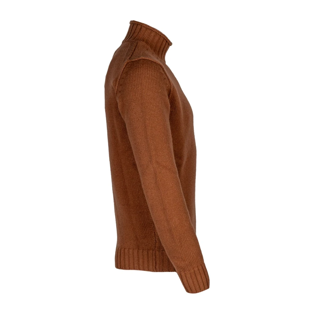 Kangra Heren trui met V-hals stijl Brown Heren