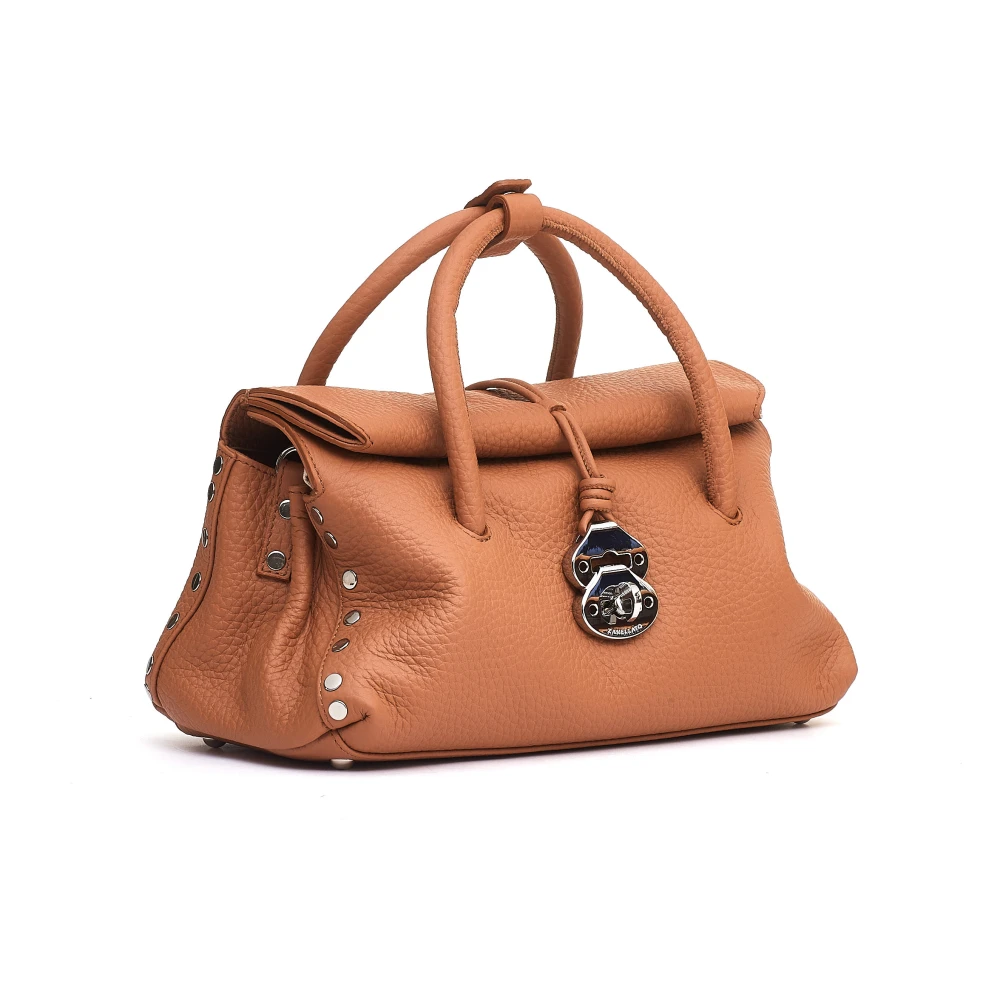Zanellato Elegante Bruine Schoudertas Brown Dames