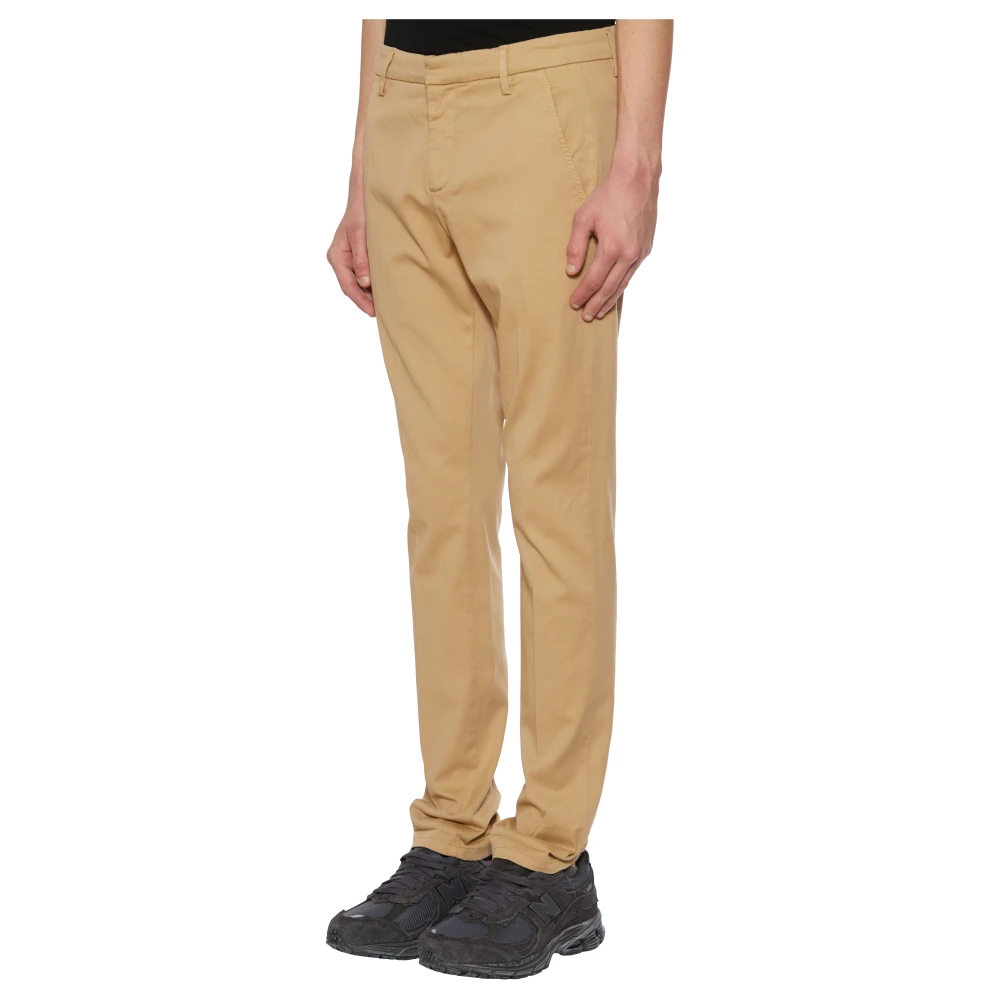 Dondup Stijlvolle Gaubert Broek Beige Heren