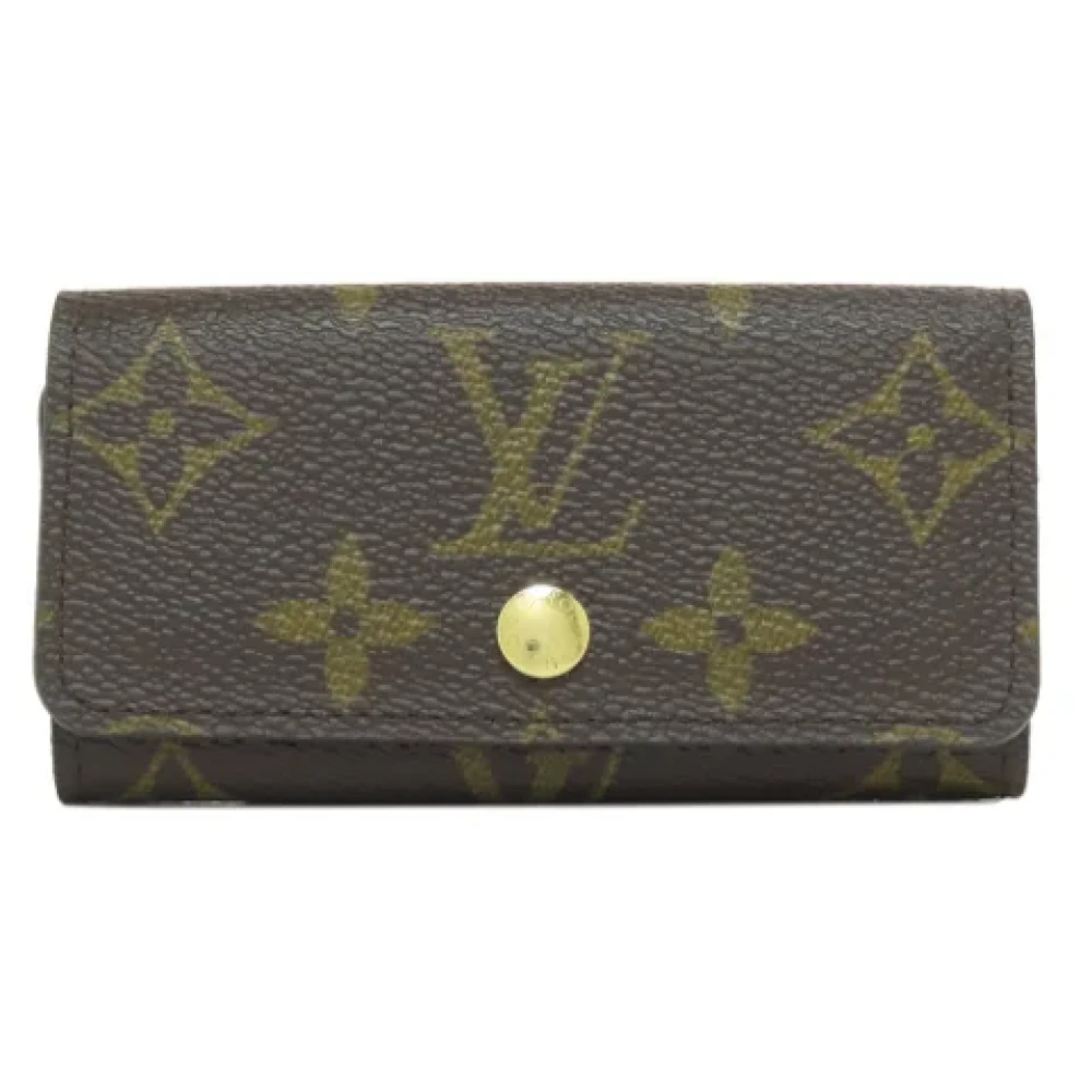 Louis Vuitton Vintage Pre-owned Canvas key-holders Brown Dames