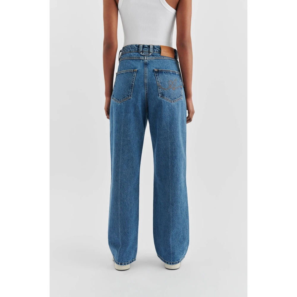 Axel Arigato Sly Mid-Rise Jeans Blue Dames
