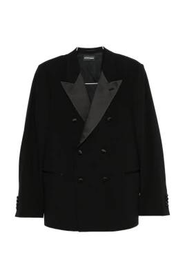 Double-Breasted Tuxedo Jacket
