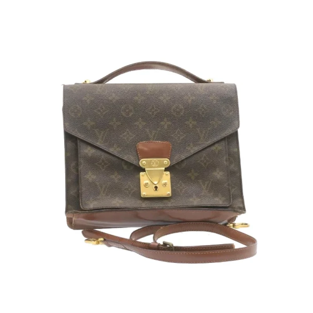 Louis Vuitton Vintage Pre-owned Canvas louis-vuitton-bags Brown Dames