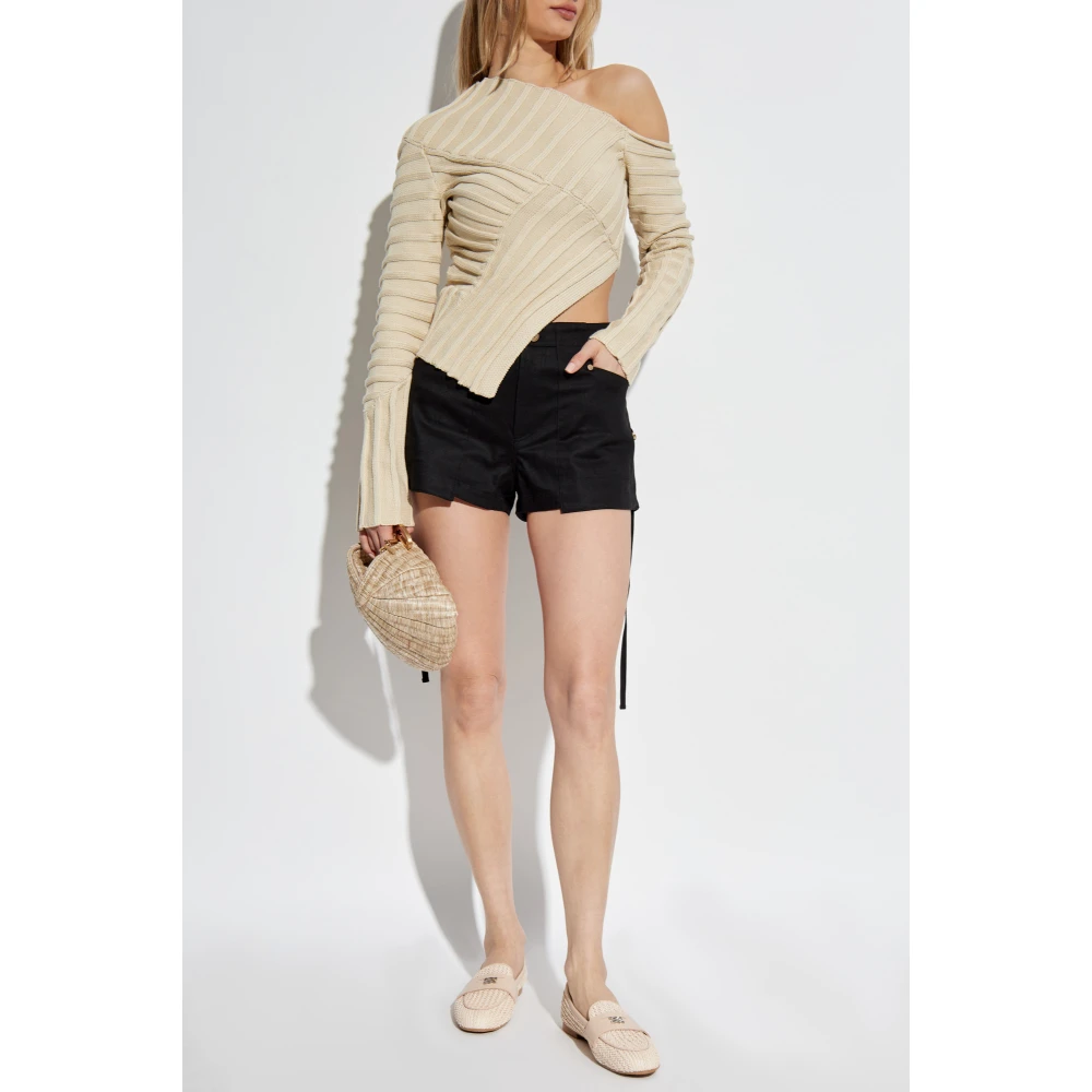Cult Gaia Top Jaidan Beige Dames