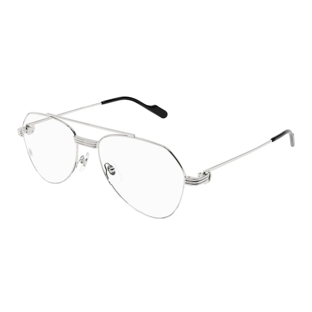 Cartier Titanium Optiska Glasögon Gray, Unisex