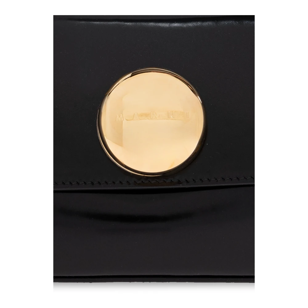 Marni Butterfly Medium schoudertas Black Dames