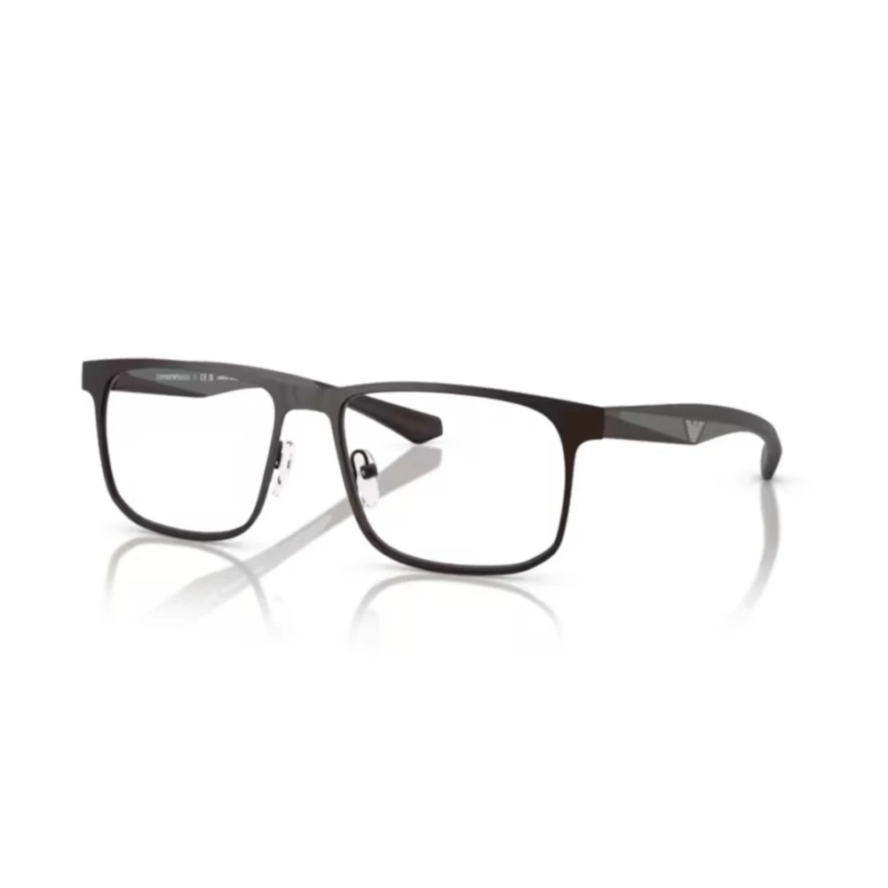 Emporio Armani Unisex Black Glasses, 55 Mm, 0Ea1163