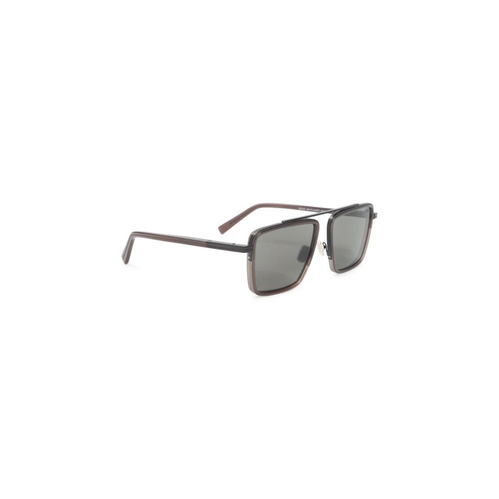 Zegna Men's Brown Acetate Sunglasses - Sunglasses - One Size - Accessories