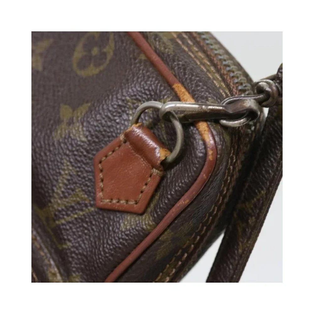 Louis Vuitton Vintage Pre-owned Canvas shoulder-bags Brown Dames