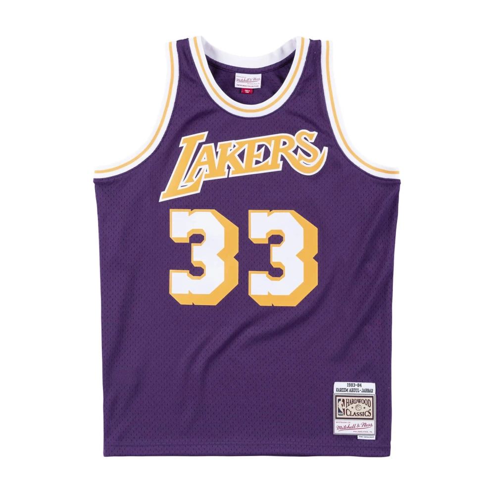 Mitchell & Ness 1983-84 Lakers Swingman Jersey Purple Heren