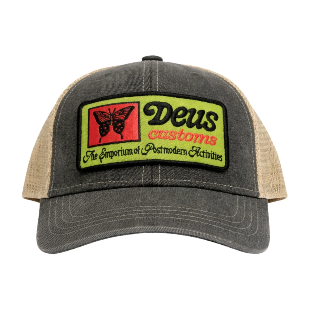 Deus Ex Machina Men's Multicolor Hats & Caps, One Size, Slapstick Trucker Cap