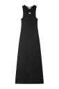 zwarte-rib-jurk-met-embleem