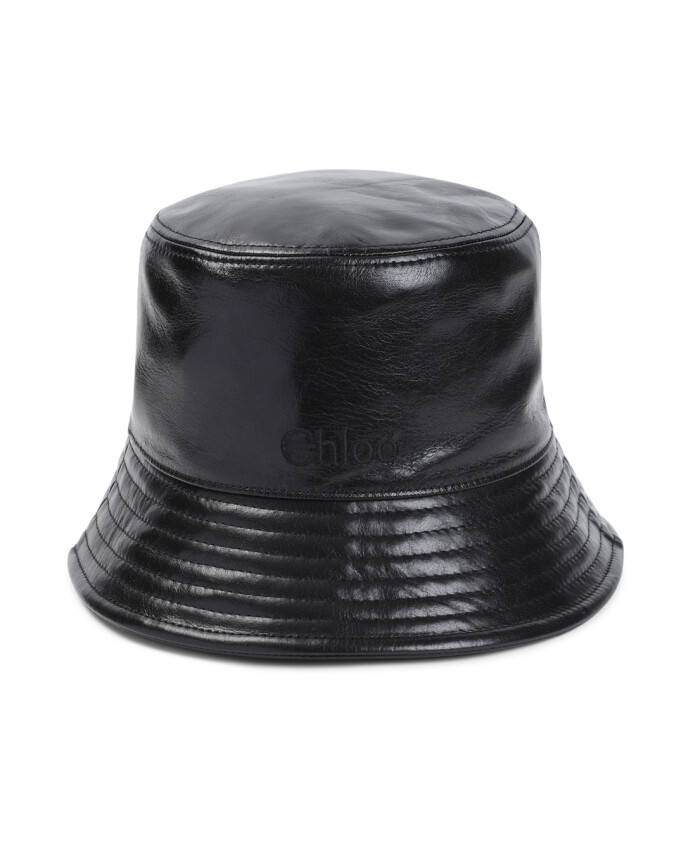 chapeau-seau-en-cuir