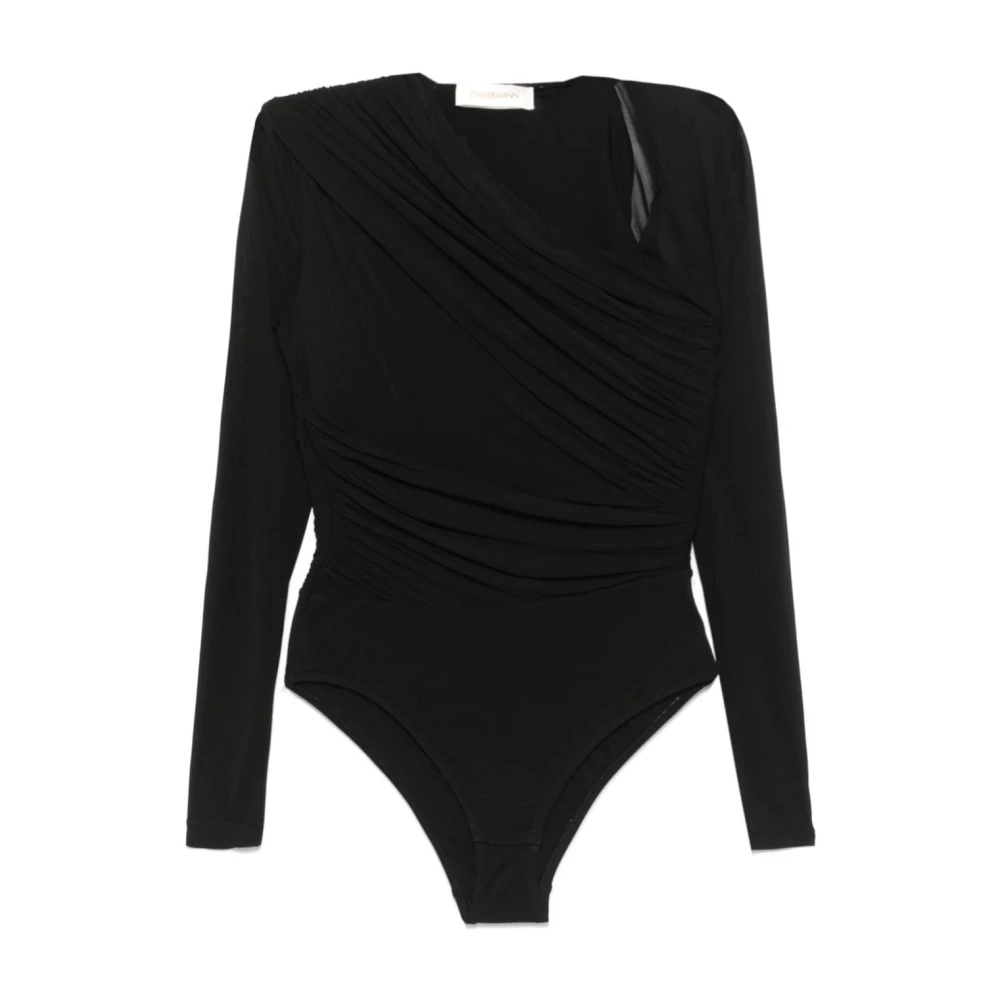 Zimmermann Zwart Bodysuit 1187Tf241 Stijl Black Dames