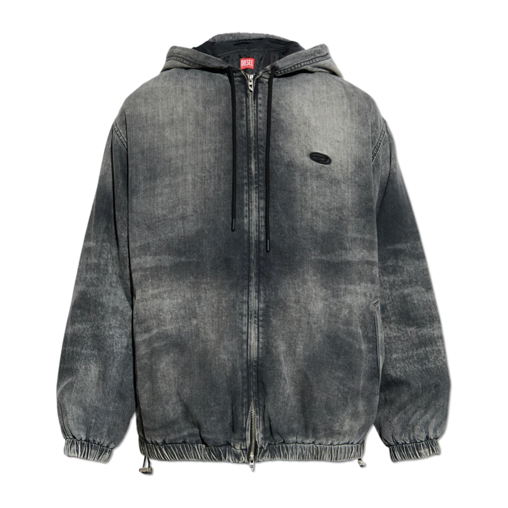 Diesel Unisex Blau Leichte Jacke