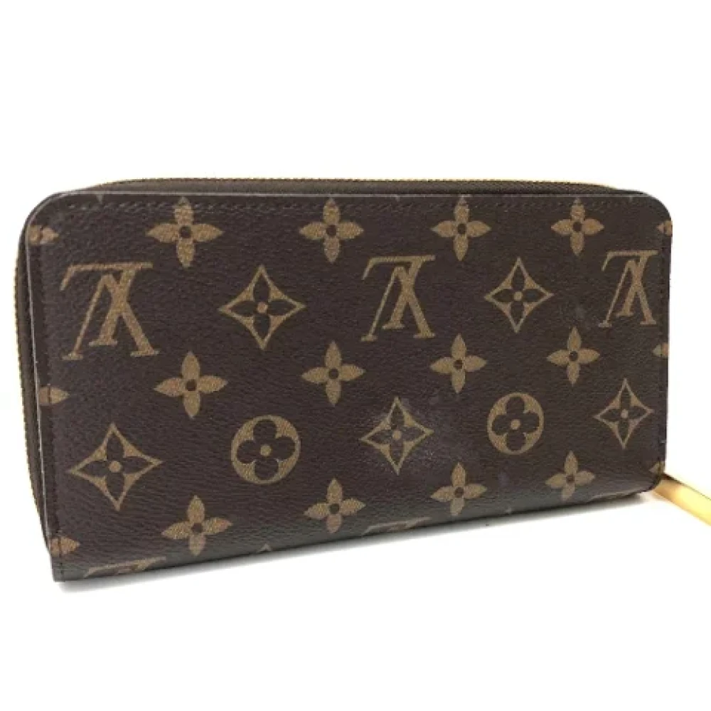 Louis Vuitton Vintage Pre-owned Canvas wallets Brown Dames
